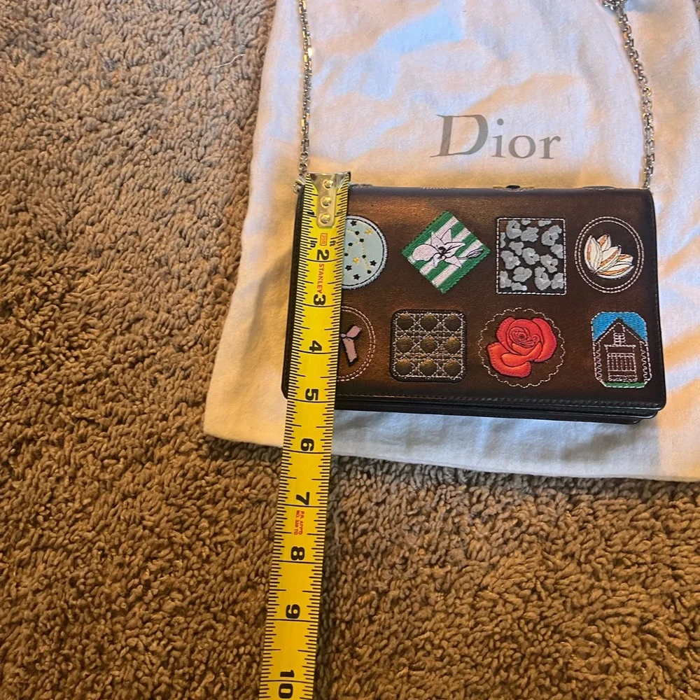 Dior wallet on chain with box card dust bag - Picture 7 of 12